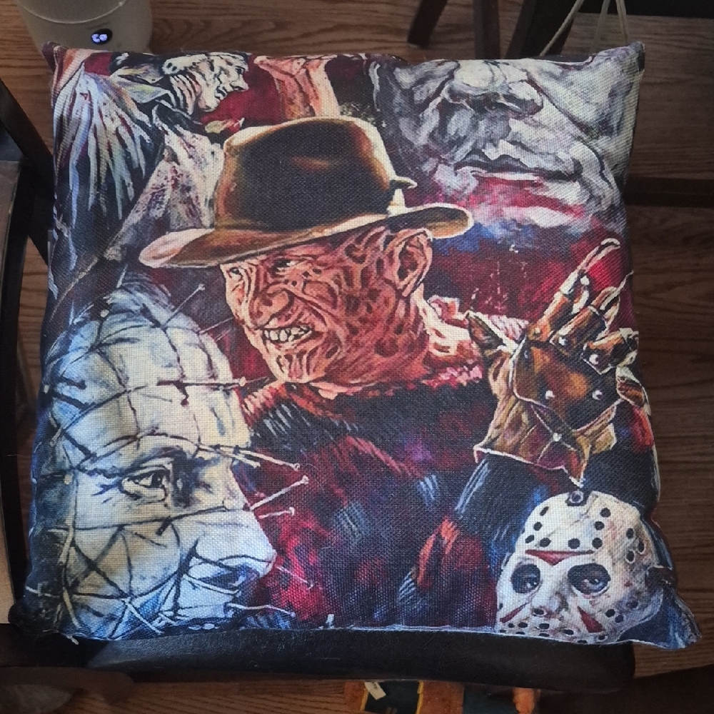 Horror Movie Throw Pillows